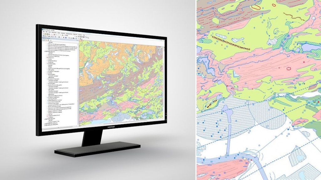 Geocover: Geologische Vektordatensätze für eine bessere Verwaltung des Untergrunds
