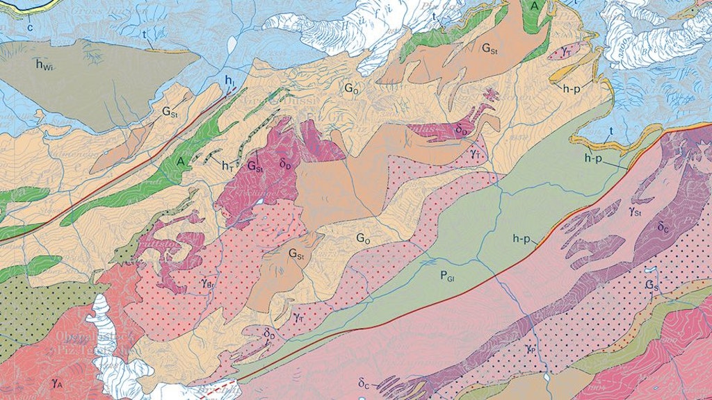 Geologische Spezialkarten
